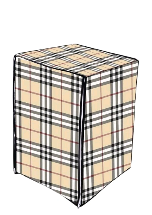 PVC Printed Font loading Machine Covers Dimensions (25"*23.5"*33") and Capacity (320) Liters - 320 Liter, PVC, Pack of 1